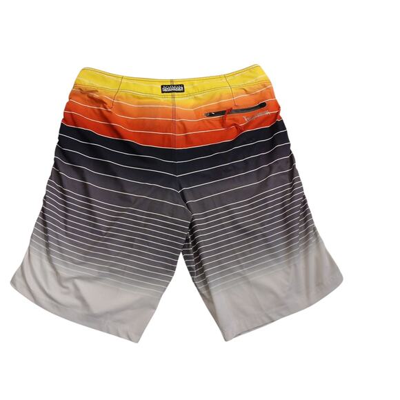 O'Neill Jordy Smith Freak Collection Board Shorts Mens 36 Rasta Raggae Tropical - Picture 11 of 16